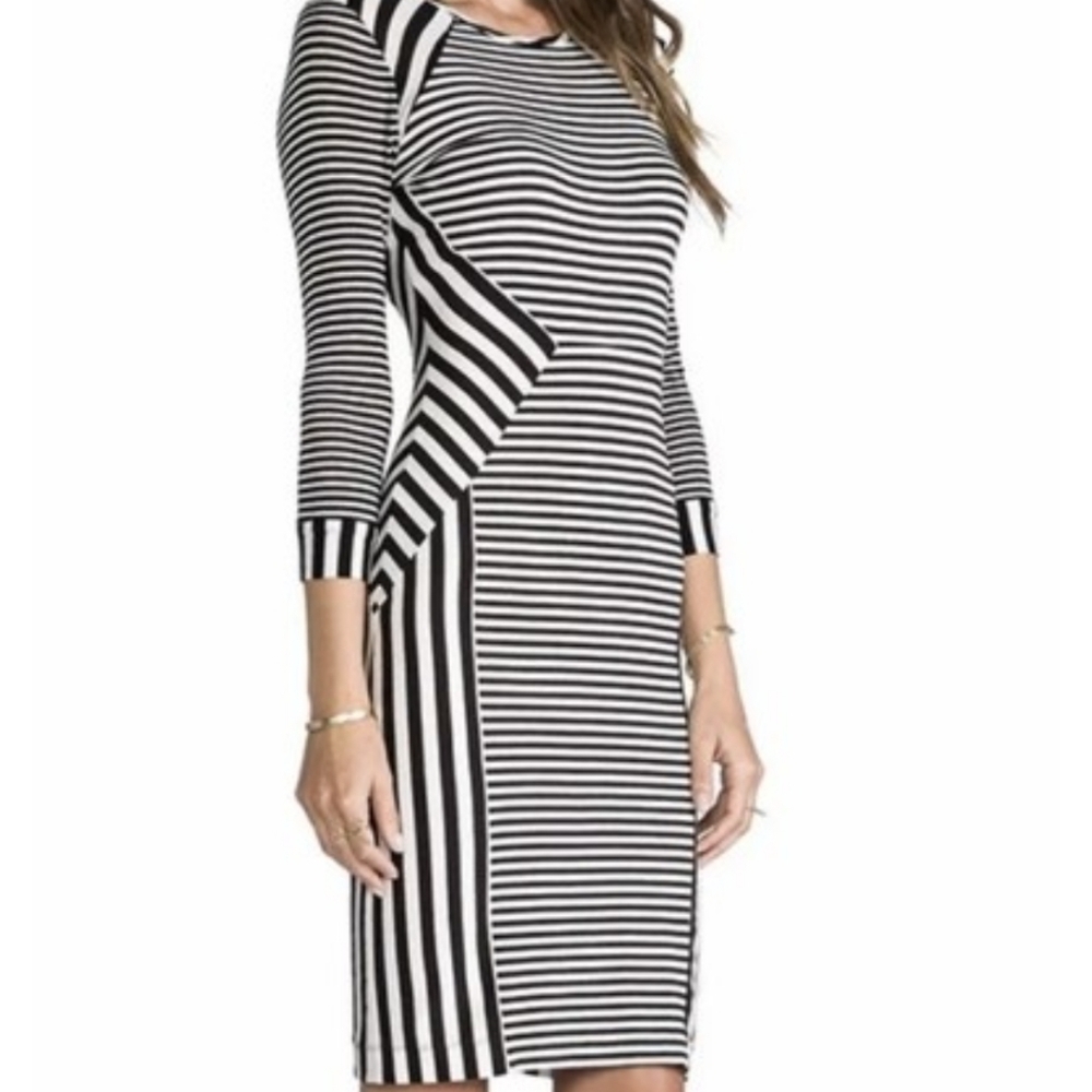 Diane Von Furstenberg Haven Striped Dress